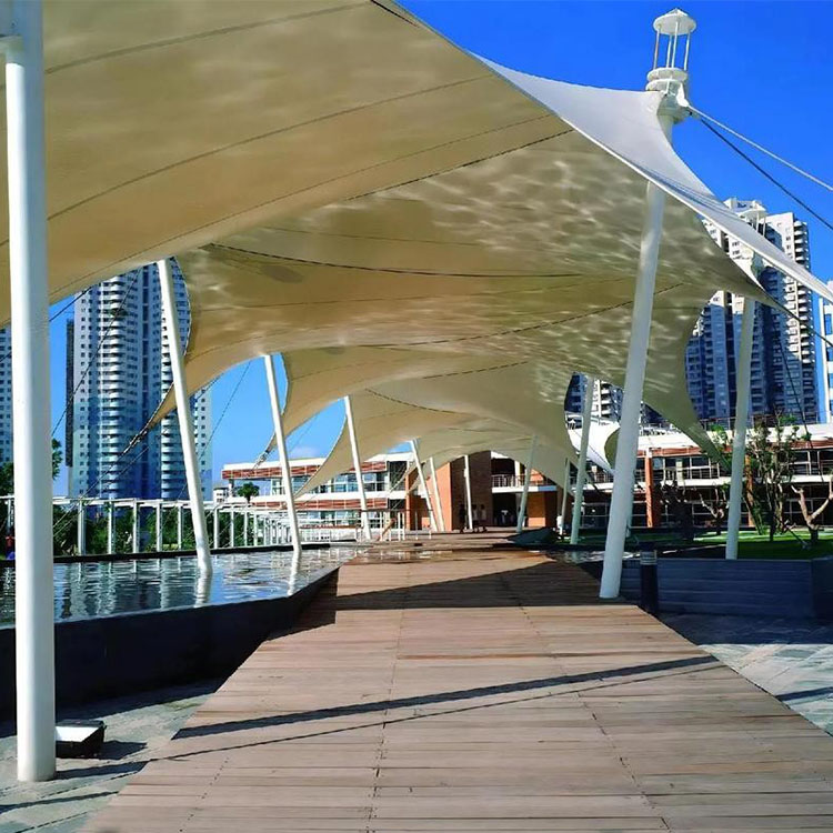 兰考县膜结构景观棚