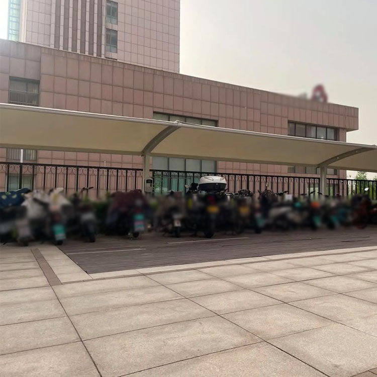 兰考县膜结构电动车棚